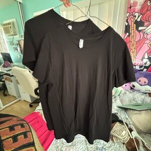 American Apparel Black T-Shirt Set